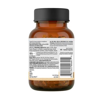 Organic India Breathe Free 60 Caps | Respiratory | Congestion