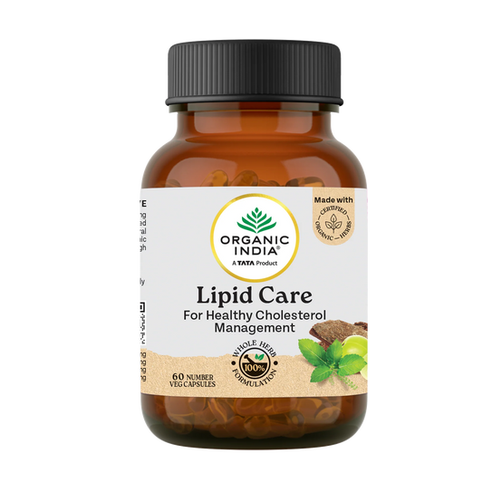 Organic India Lipid Care 60 Caps | Heart Health | Cholesterol