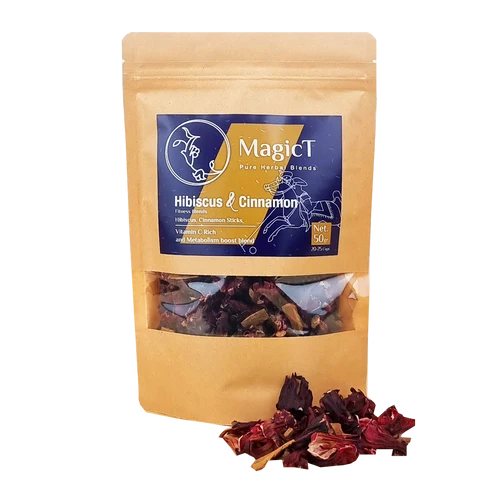 Magic-T Hibiscus and Cinnamon Tea 50g