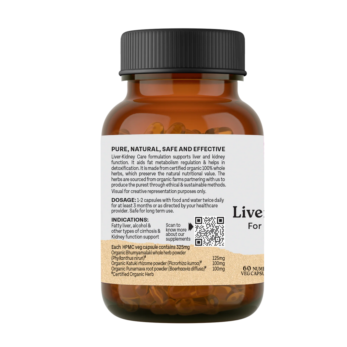 Organic India Liver Kidney Care 60 Caps