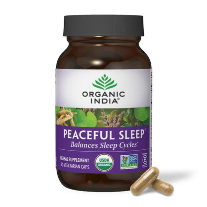 Organic India Peaceful Sleep 90 Caps | Sleep