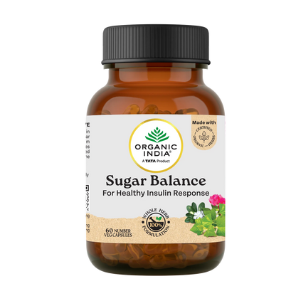 Organic India Sugar Balance 60 Caps | Insulin | Blood Sugar