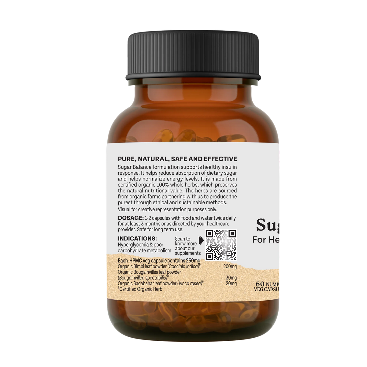 Organic India Sugar Balance 60 Caps | Insulin | Blood Sugar
