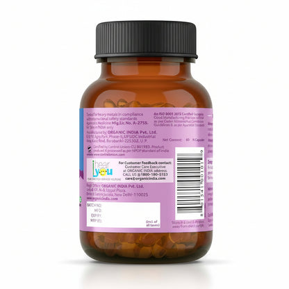 Organic India Ashwaghanda 60 Caps | Stress Relief | Energy Boost