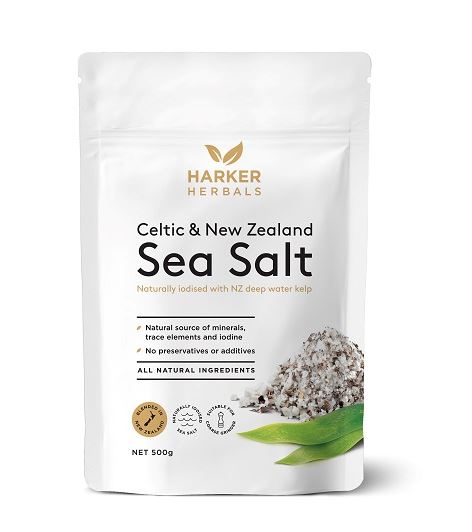 Harker Herbals Celtic & NZ Sea Salt with Kelp 300g