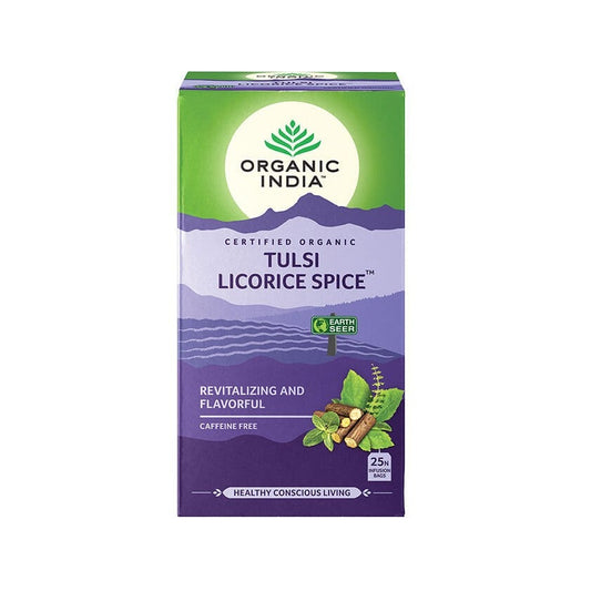 Organic India Tulsi Licorice Spice 25 Tea Bags