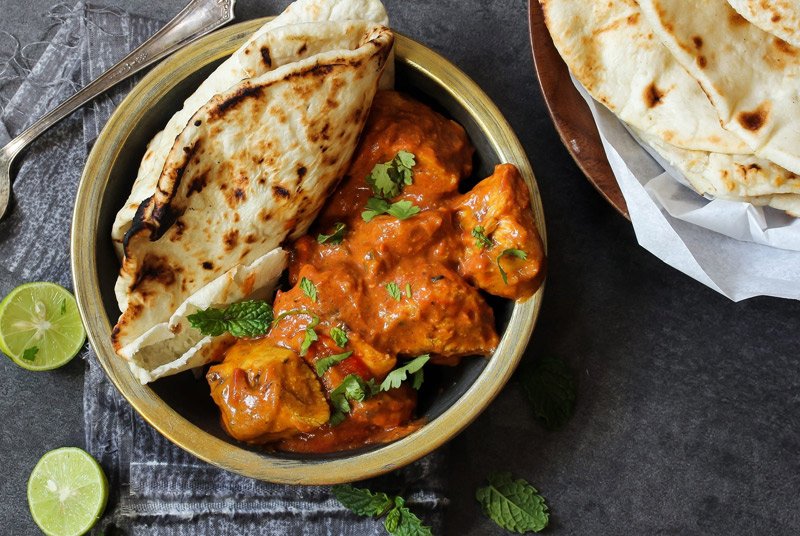 Chicken Curry With Roti