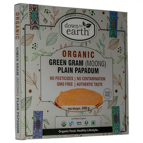 Green Gram Moong Plain Papadaum 200g