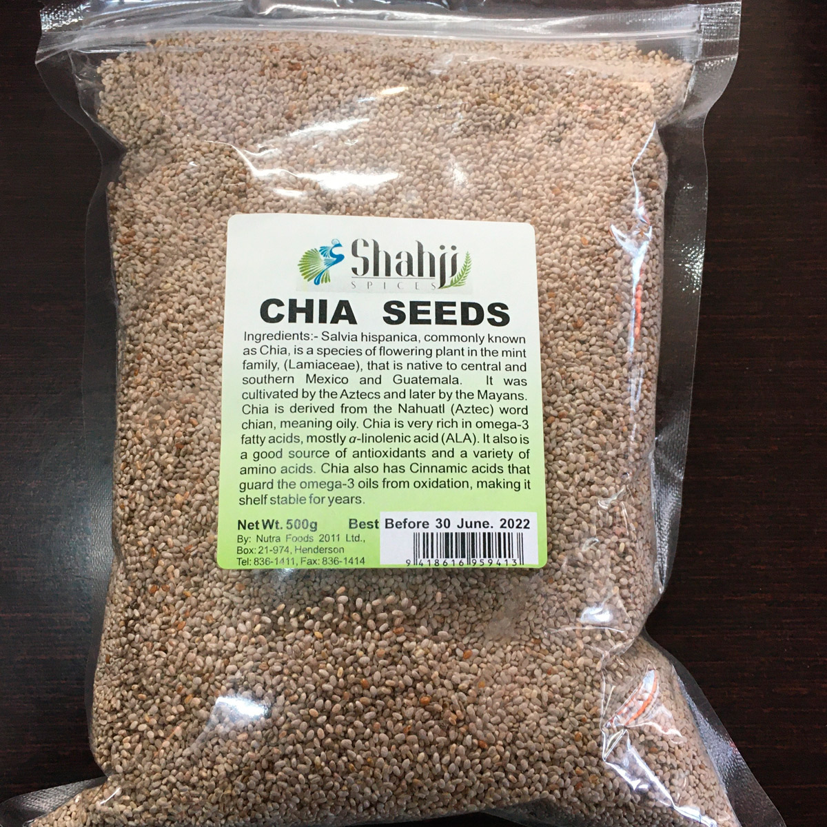 Chia Seeds 500 g Shahji's Spices