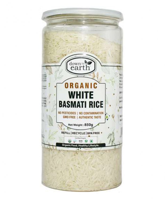 White Basmati Rice Organic