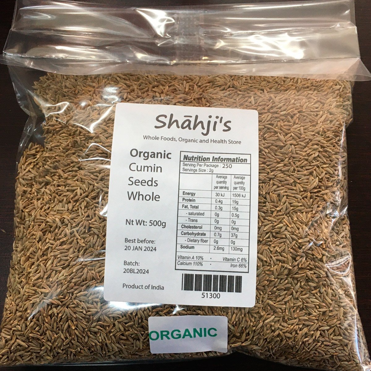 cumin seeds organic