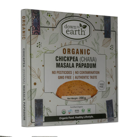 organic papadum